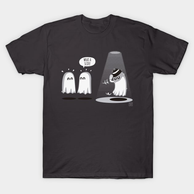 Slide Ghost T-Shirt by BITICOL